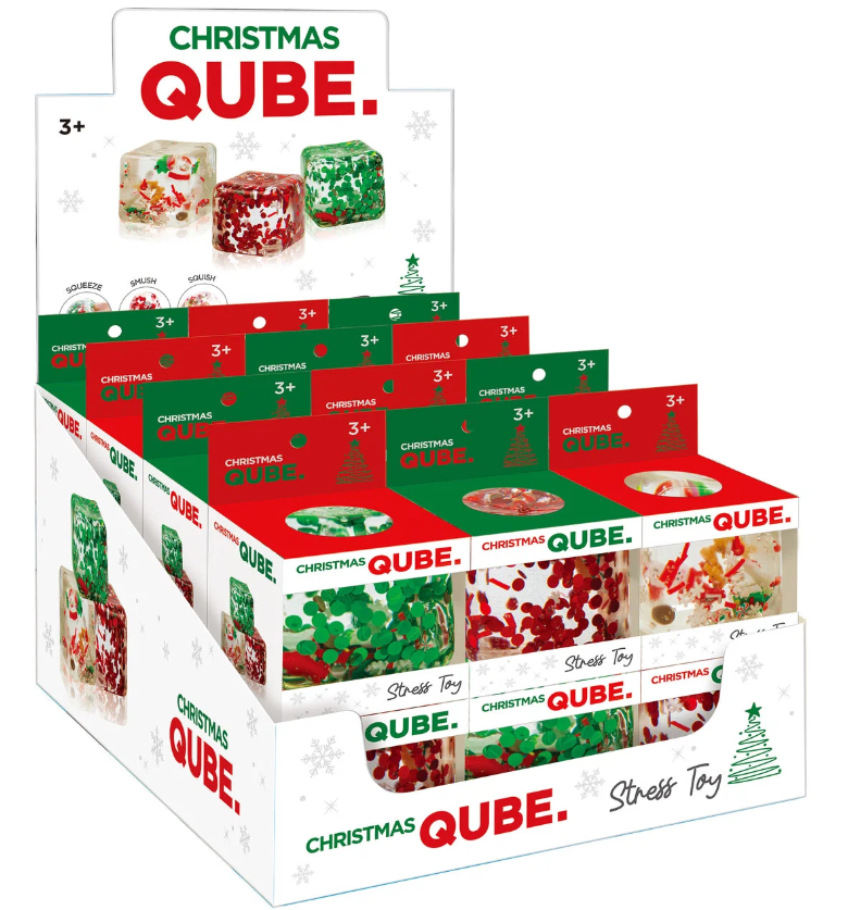 Qube. Christmas Squishy – Holiday Cube