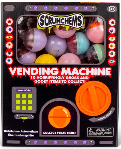 Scrunchems Vending Machine Mystery Capsules | Gross & Gooey Sensory Fidget Toys