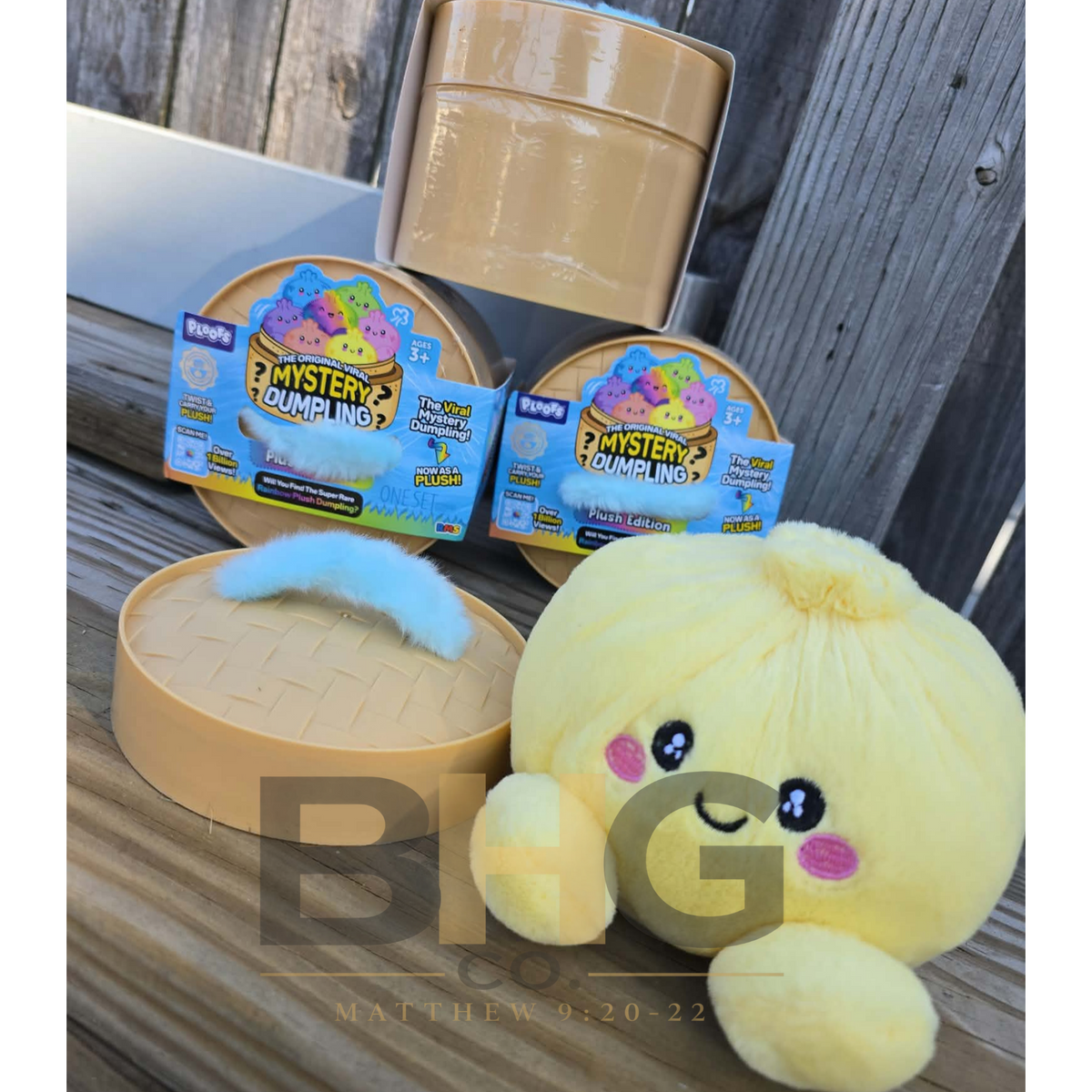 RMS Crazy Fun Ploofs Mystery Dumpling – 4" Plush Edition