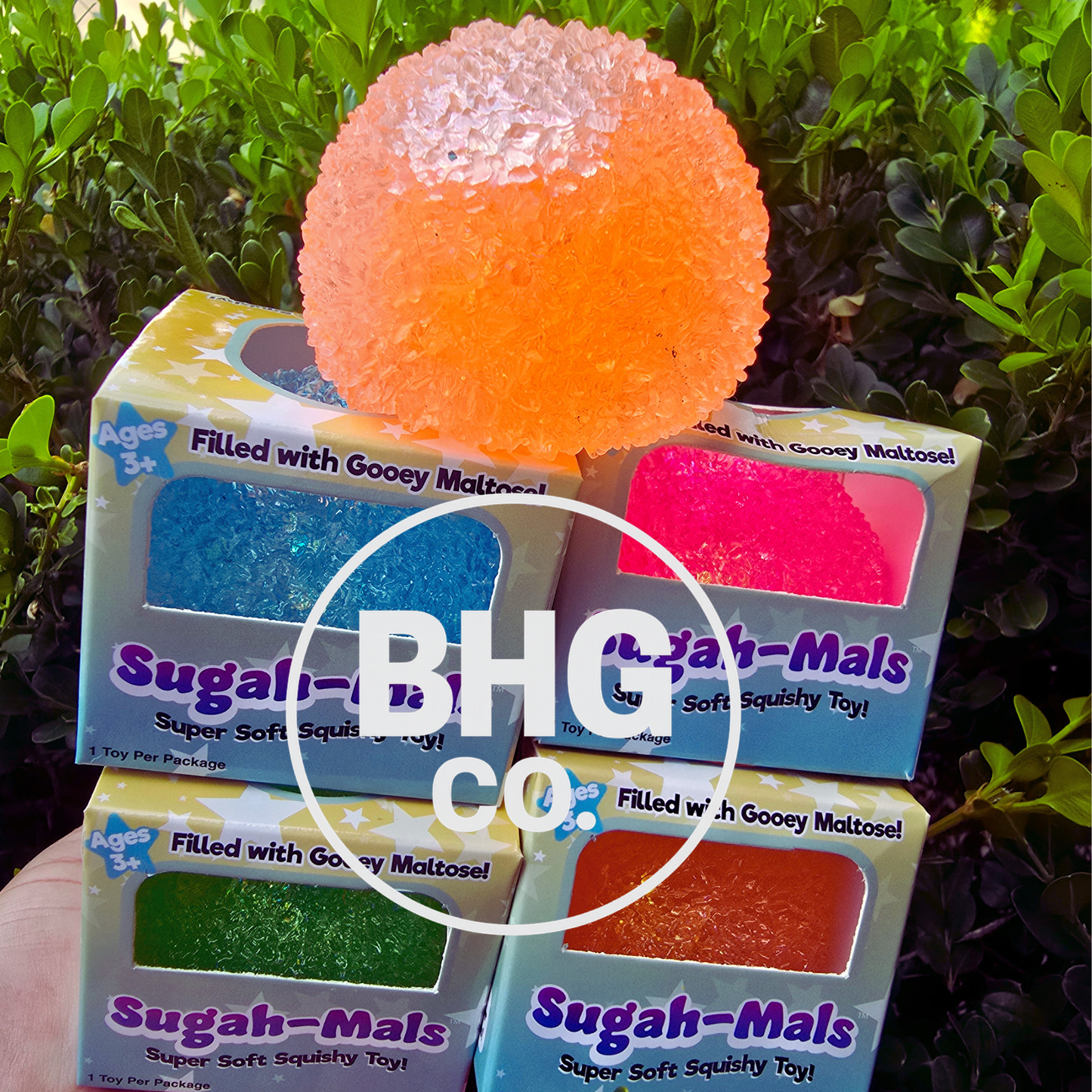Sugah-Mals Orbs Sugar Stress Ball Squishie