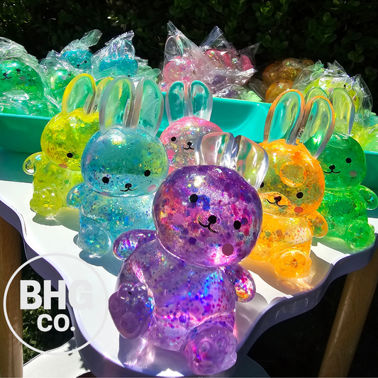 Glitter Hop Stress Bunny
