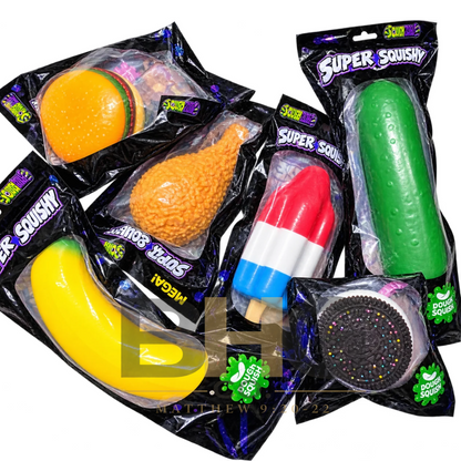 Fun Doh™ SquishZilla™ Mega Squishies | Jumbo Food Squishy