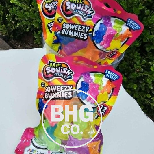 Gummy Glow Squish Bears 12-Pack