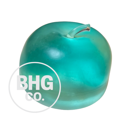 Turquoise Coconut Oil Apple Squishy