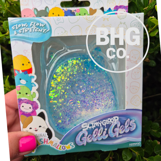 Squishmallow Gelli Gel Stress Ball Cat | Blue
