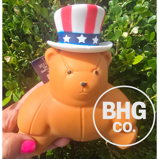 Sunny Days Patriotic Bear Squishy