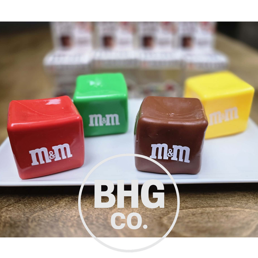 M&M’s Inspired Cube Squishy