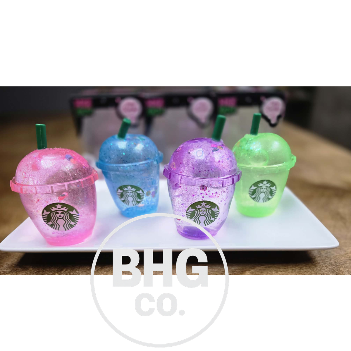 Starbucks Glitter Drink Cup Squishy