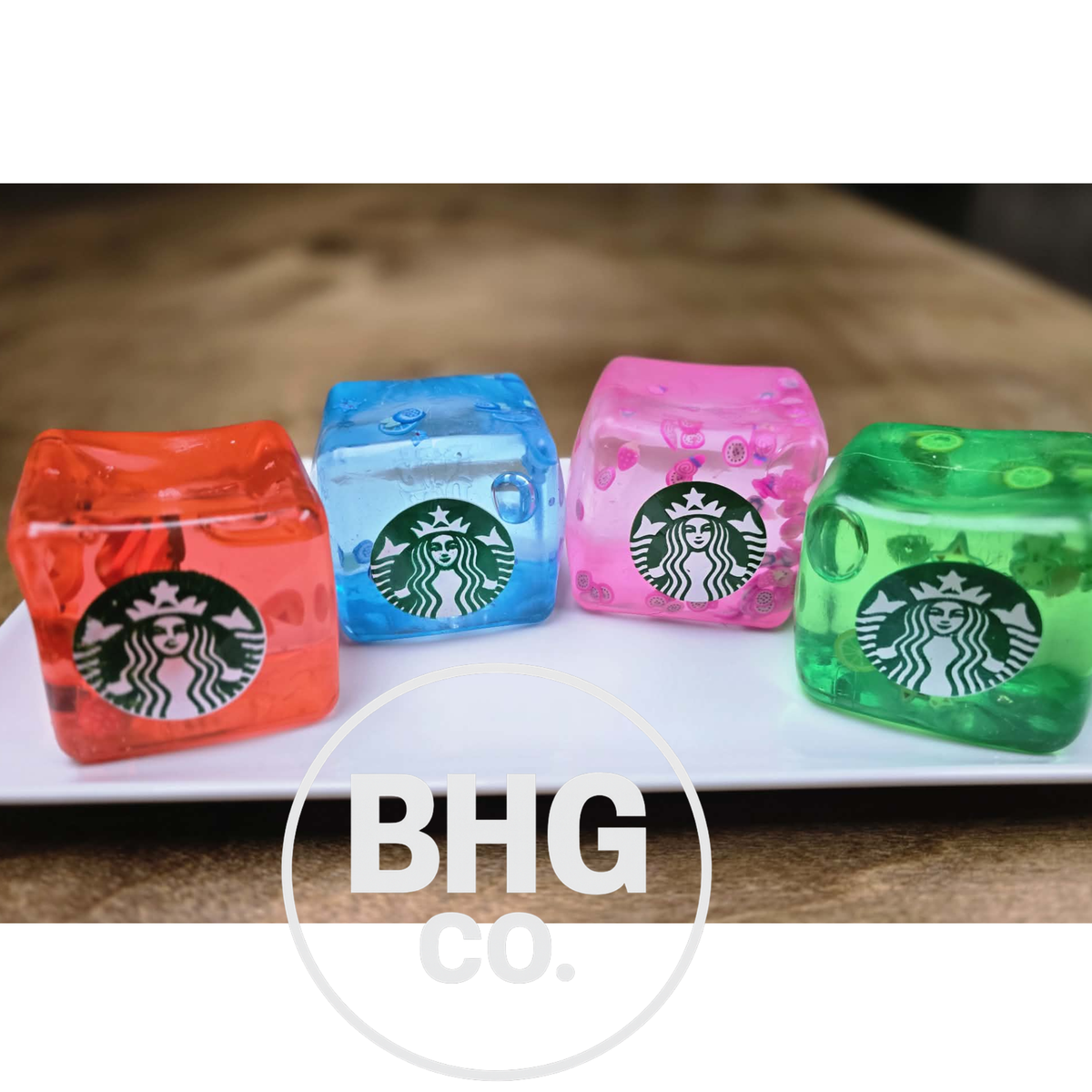 Starbucks Coffee Inspired Nice Cube Squishy