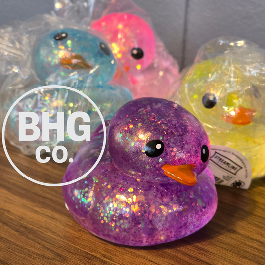 Glitter Quack Stress Duck