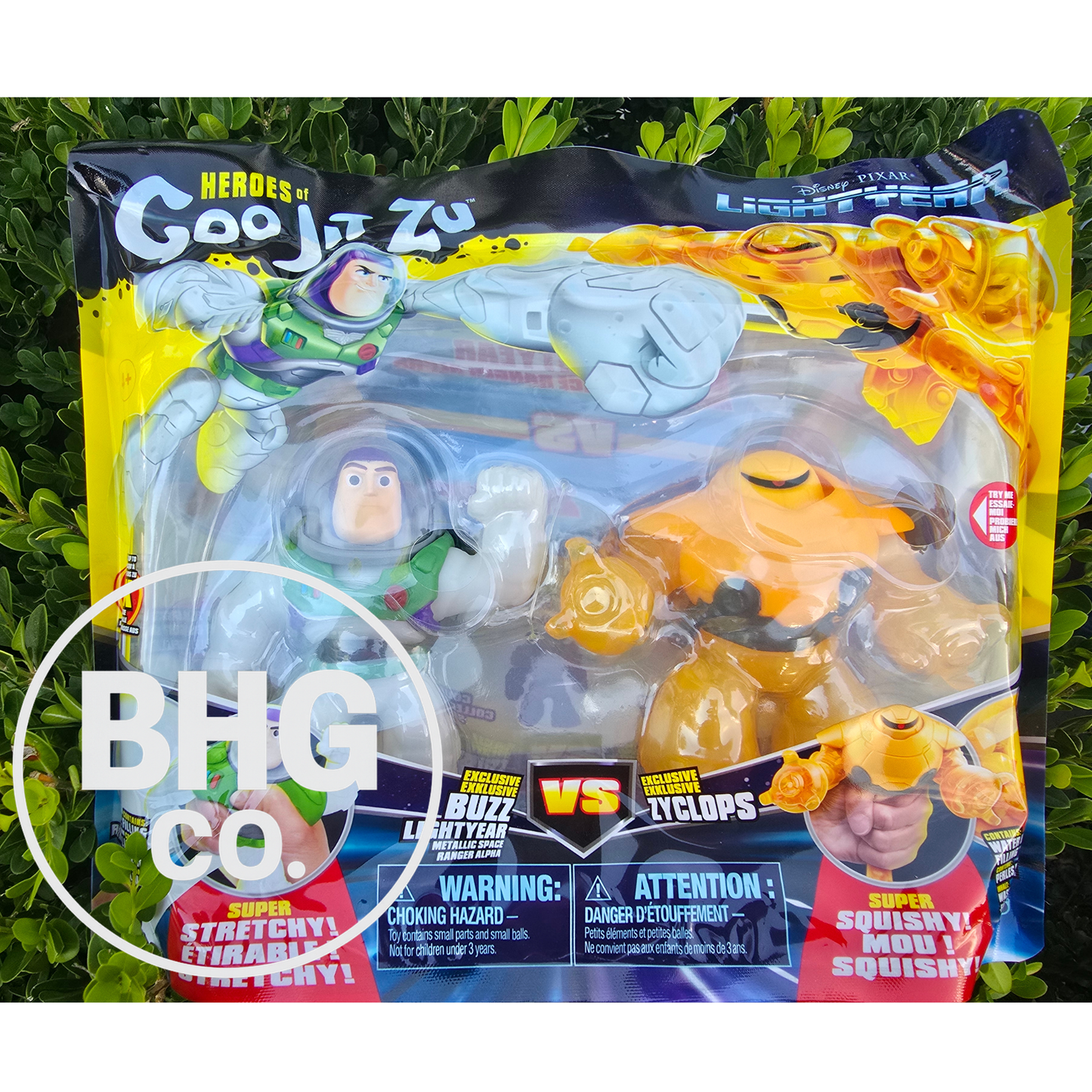 Heroes of Goo Jit Zu® Disney Pixar Lightyear Versus Pack – Buzz Lightyear vs. Zyclops