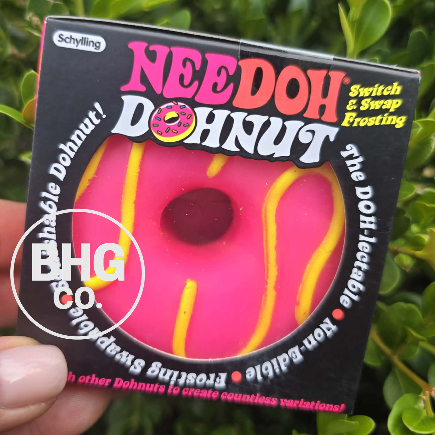 NeeDoh Donut – Pink Frosted