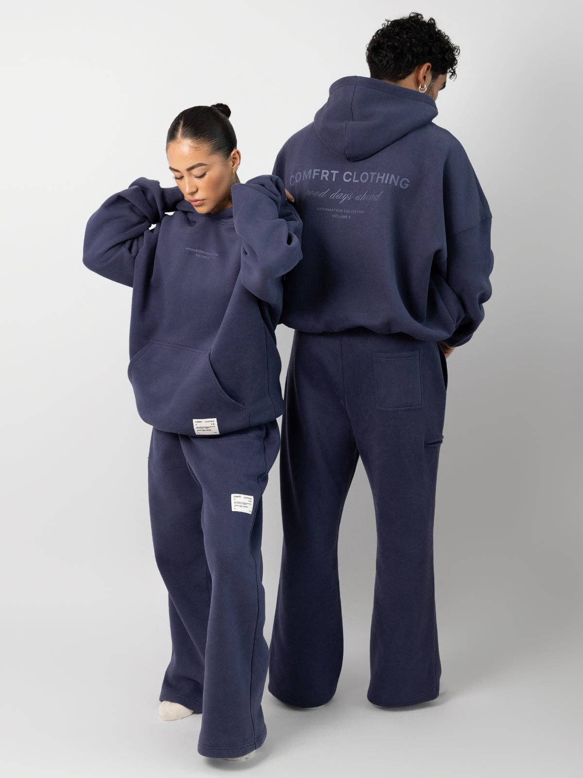 Comfrt | Affirmation Collection Hoodie - CloudTouch™ Heavyweight Oversized Fleece