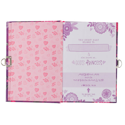 Chosen, Loved, Beautiful Secret Diary with Lock & Keys