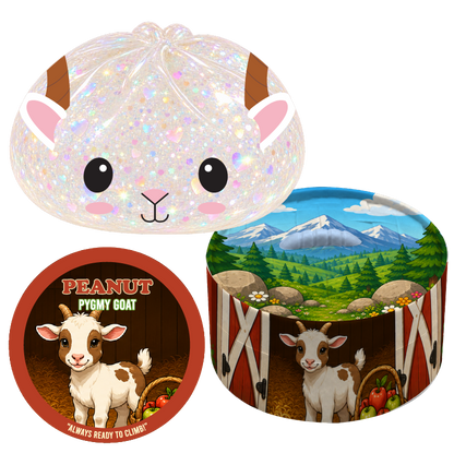 Fun Doh Barnyard Dumpling | Mystery Farm Animal Squishy with Matching Steamer
