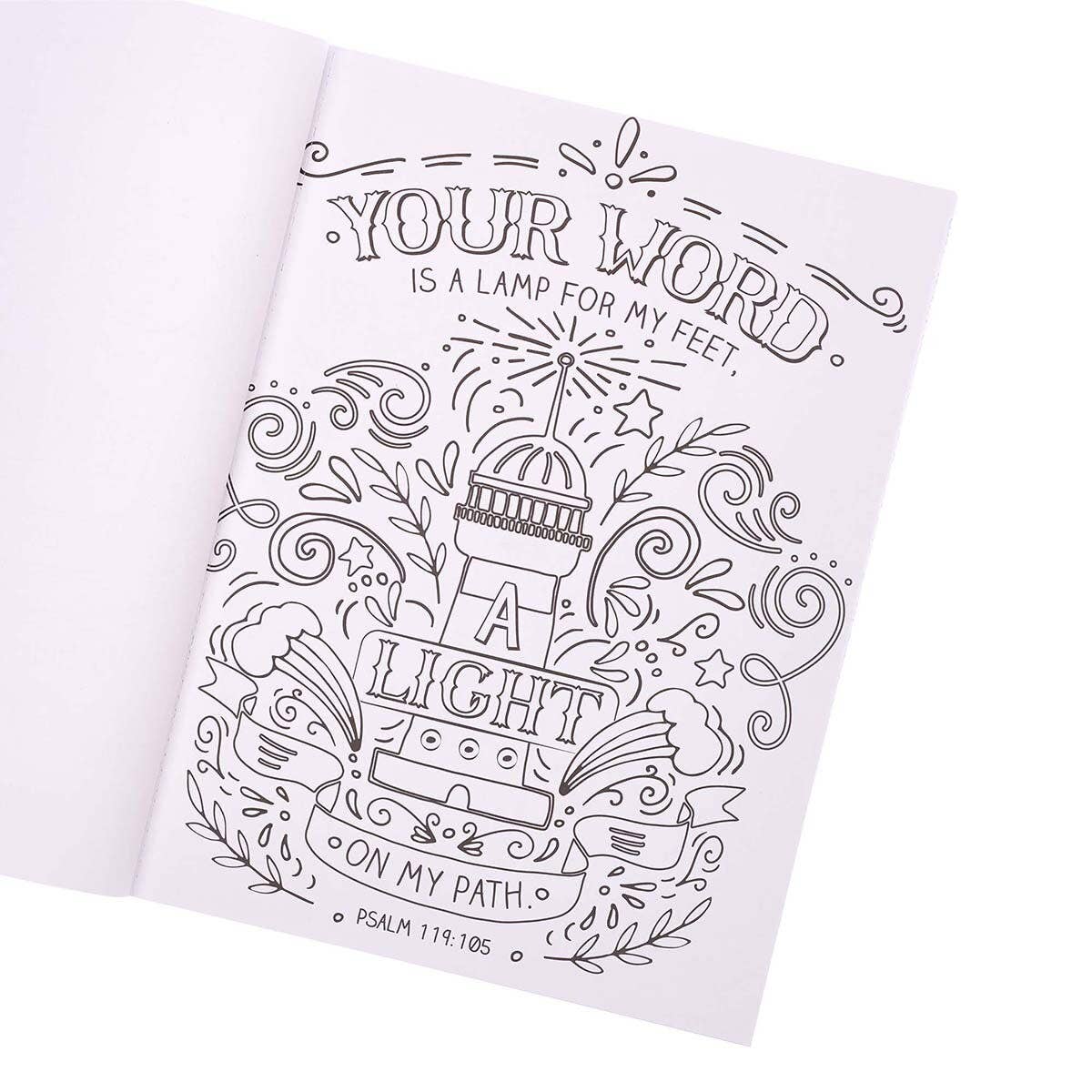 I Know the Plans I Have for You Adult Coloring Book