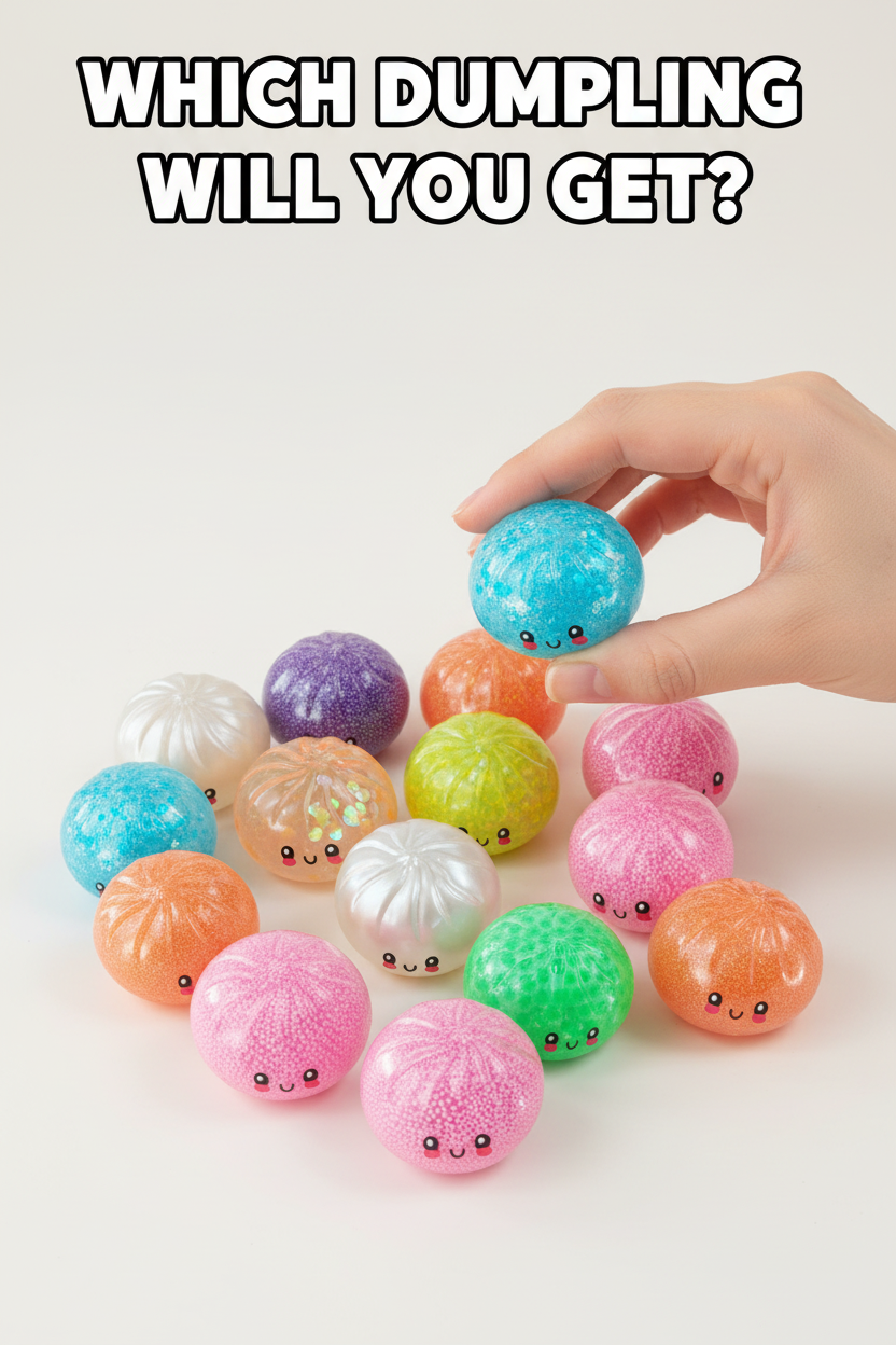 Fun Doh Mini Petite Mystery Squishy Dumpling | 2.5"