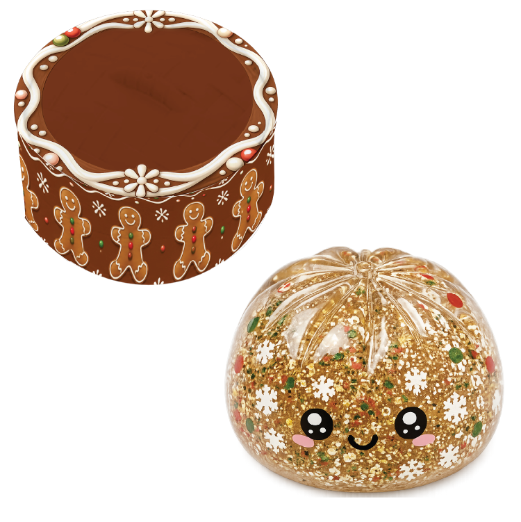 Fun Doh | Mystery Christmas Dumpling Squishy