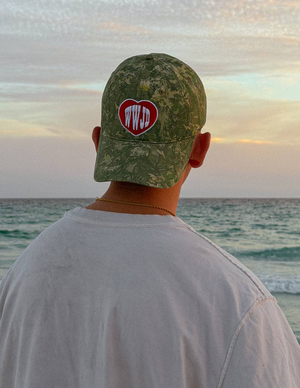 WWJD Camo Hat