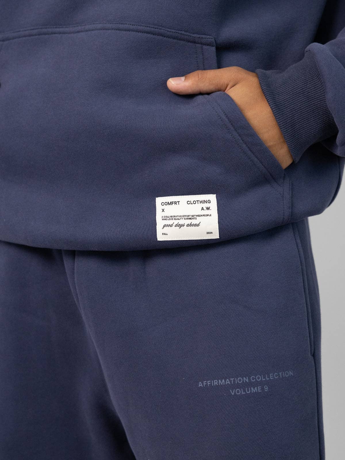Comfrt | Affirmation Collection Hoodie - CloudTouch™ Heavyweight Oversized Fleece