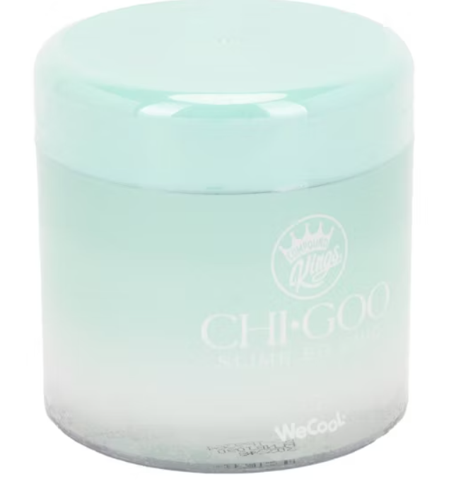 Compound Kings CHI•GOO™ Berry Boujie Slime Jar – Teal Blue Raspberry Shimmer Slime