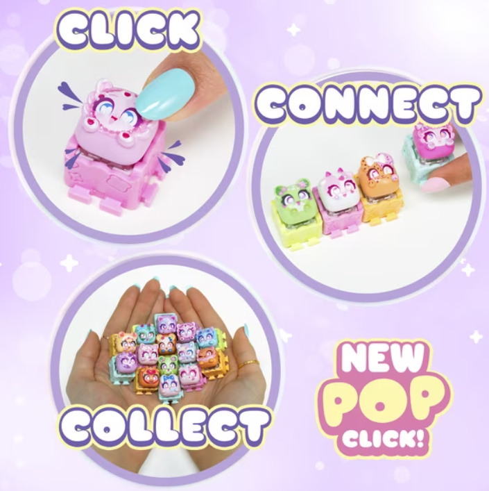 Clickeez® Series 3 Mystery 2-Pack Keyboard Fidget Toys
