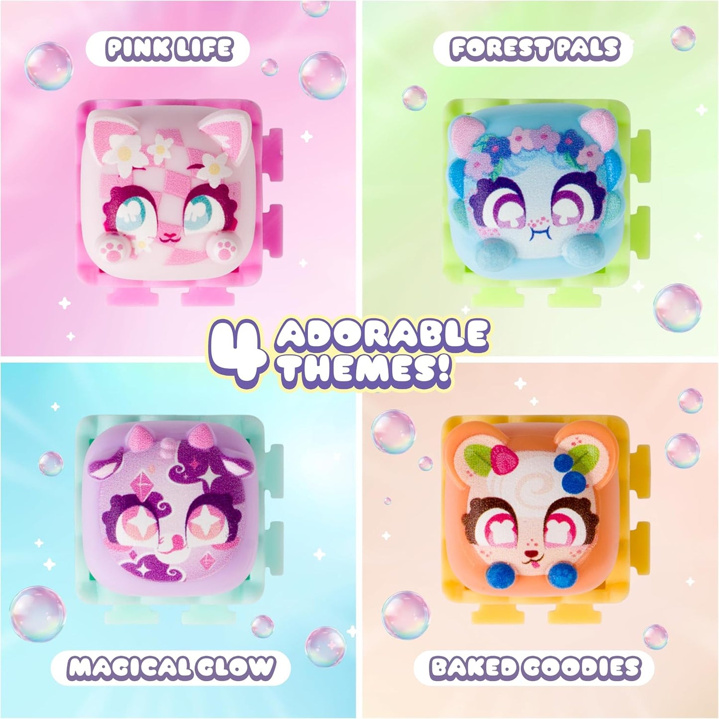 Clickeez® Series 3 Keyboard Mega Pack – 12 Collectible Bubble Pops with Keyboard Collector Case
