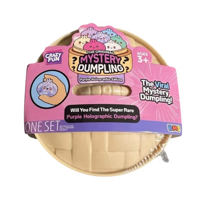 RMS Crazy Fun™ Mystery Dumpling – Purple Holographic Edition Blind Box