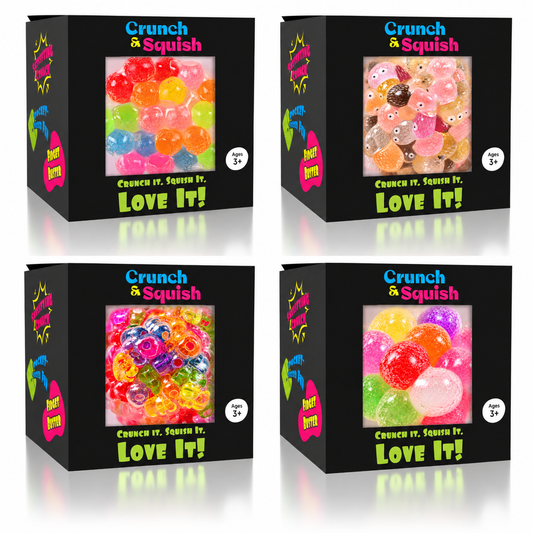 Crunch & Squish™ Crunchy Stress Ball - Candy Series