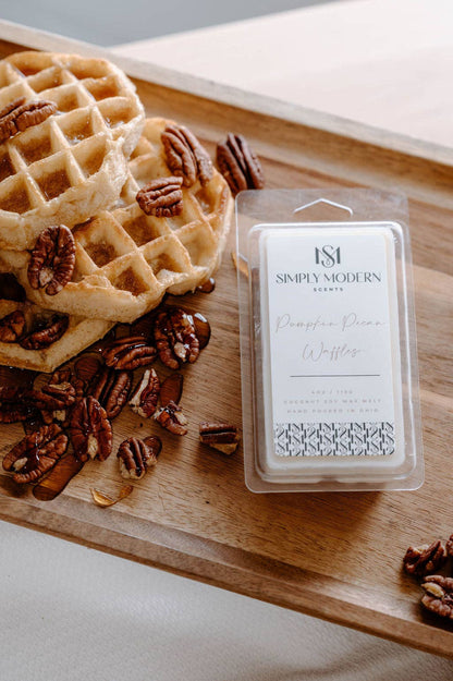 Simply Modern Scents | Pumpkin Pecan Waffles - Coconut Soy Wax Melt
