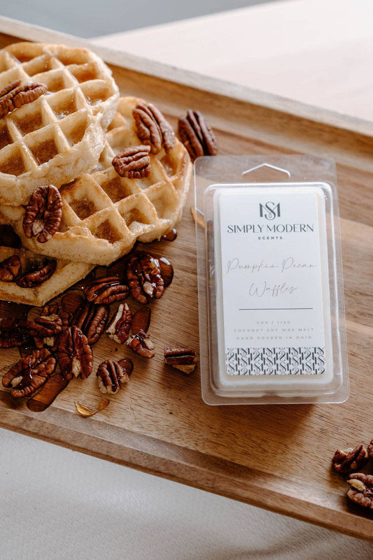 Simply Modern Scents | Pumpkin Pecan Waffles - Coconut Soy Wax Melt
