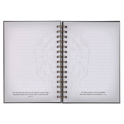 Strong Lion Wirebound Journal