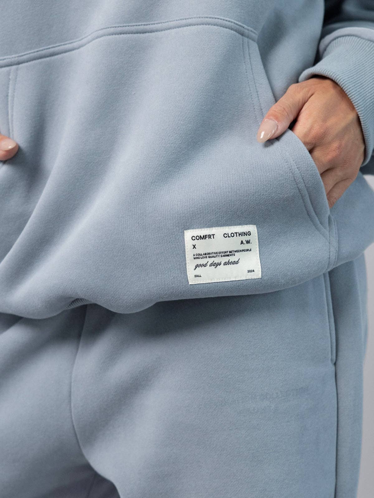 Comfrt | Affirmation Collection Hoodie - CloudTouch™ Heavyweight Oversized Fleece