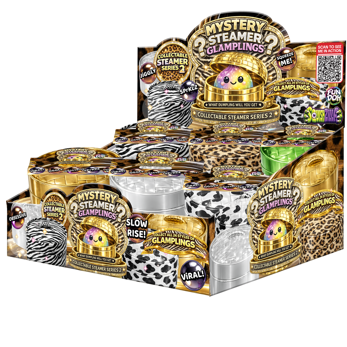 Fun Doh SquishZilla™ | Fancy Mystery Glamplings™ Series 2