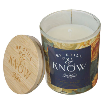 Be Still and Know Nordic Seaside Soy Candle – 4.5 oz