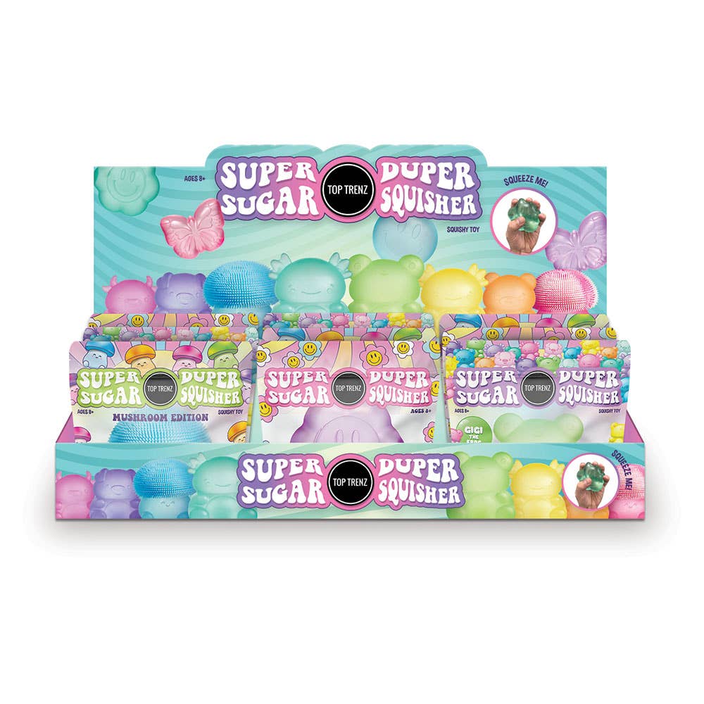 Top Trenz | Super Duper Sugar Squisher Mini Ice Pops | 2-Pack