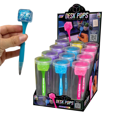 Fun Doh Desk Pops Squishy Cube Pen