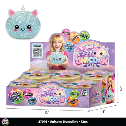 Fun Doh Glitter Unicorn Dumpling