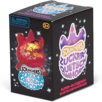 SCRUNCHEMS® Sugar Unicorn Squishy – Assorted Colors Sensory Fidget
