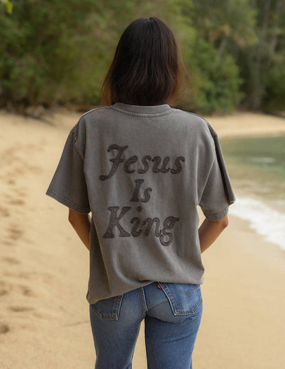 Not Sorry Jesus Is King Heavyweight Tee