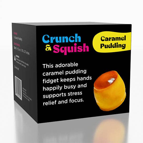 Crunch & Squish | Caramel Pudding Crunchy ASMR Squishy