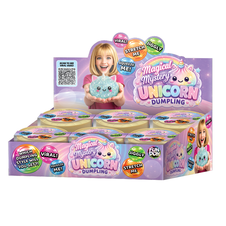 Fun Doh Glitter Unicorn Dumpling