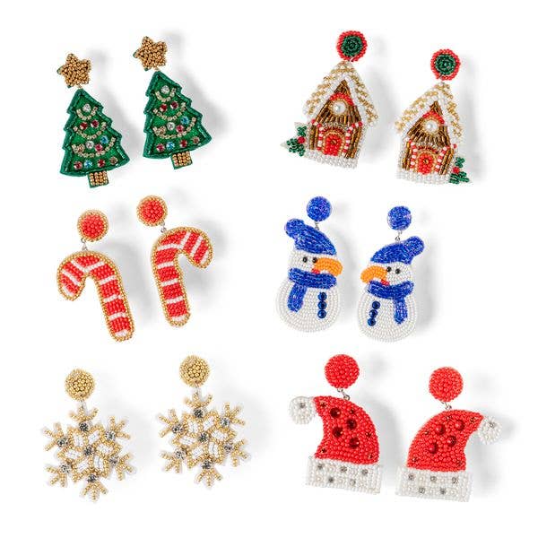 Soul Stacks® Christmas Beaded Earrings