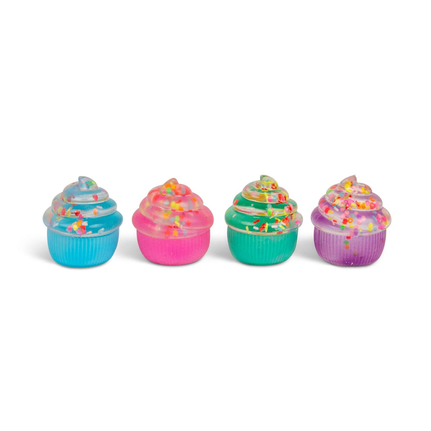 SCRUNCHEMS® Sugar Cupcake Squishy – Assorted Colors Sensory Fidget