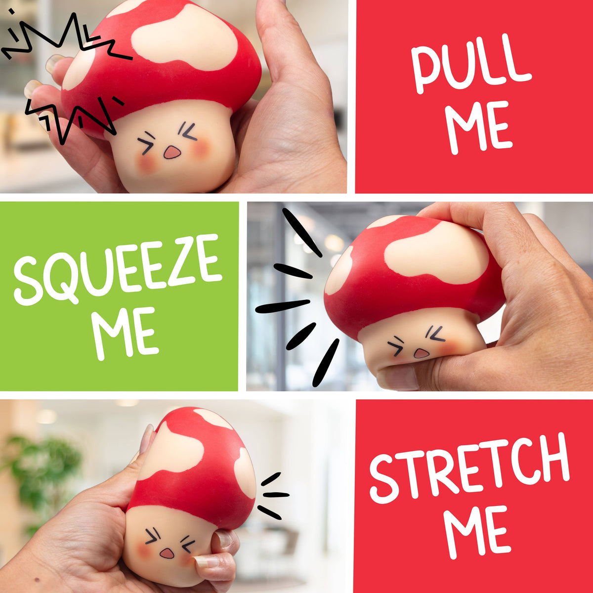 Boxer Gifts | Stress Shroom Mushroom Squishy