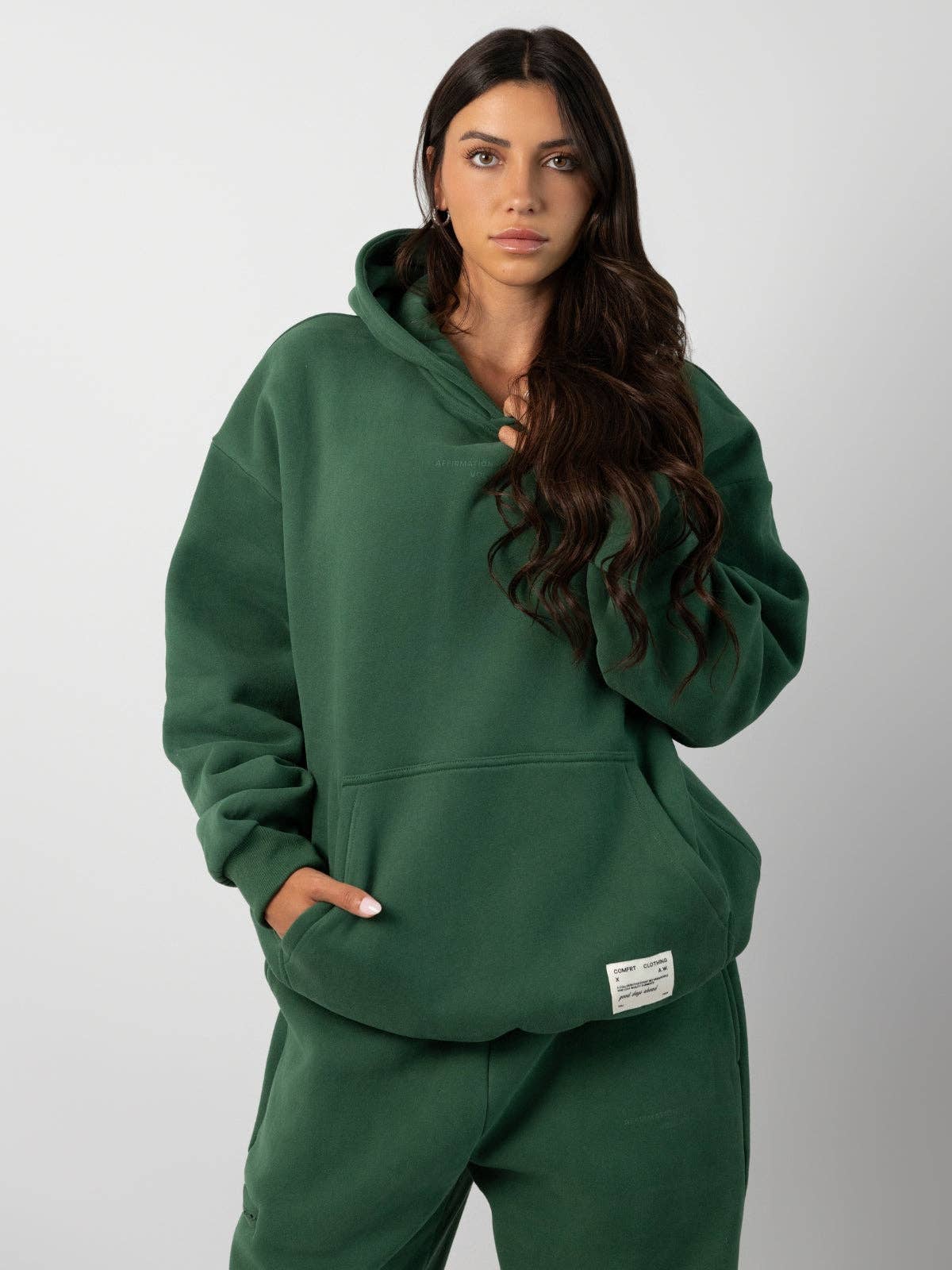 Comfrt | Affirmation Collection Hoodie - CloudTouch™ Heavyweight Oversized Fleece