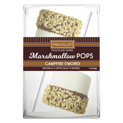 Melville | Giant Graham Cracker S'More Marshmallow Pop