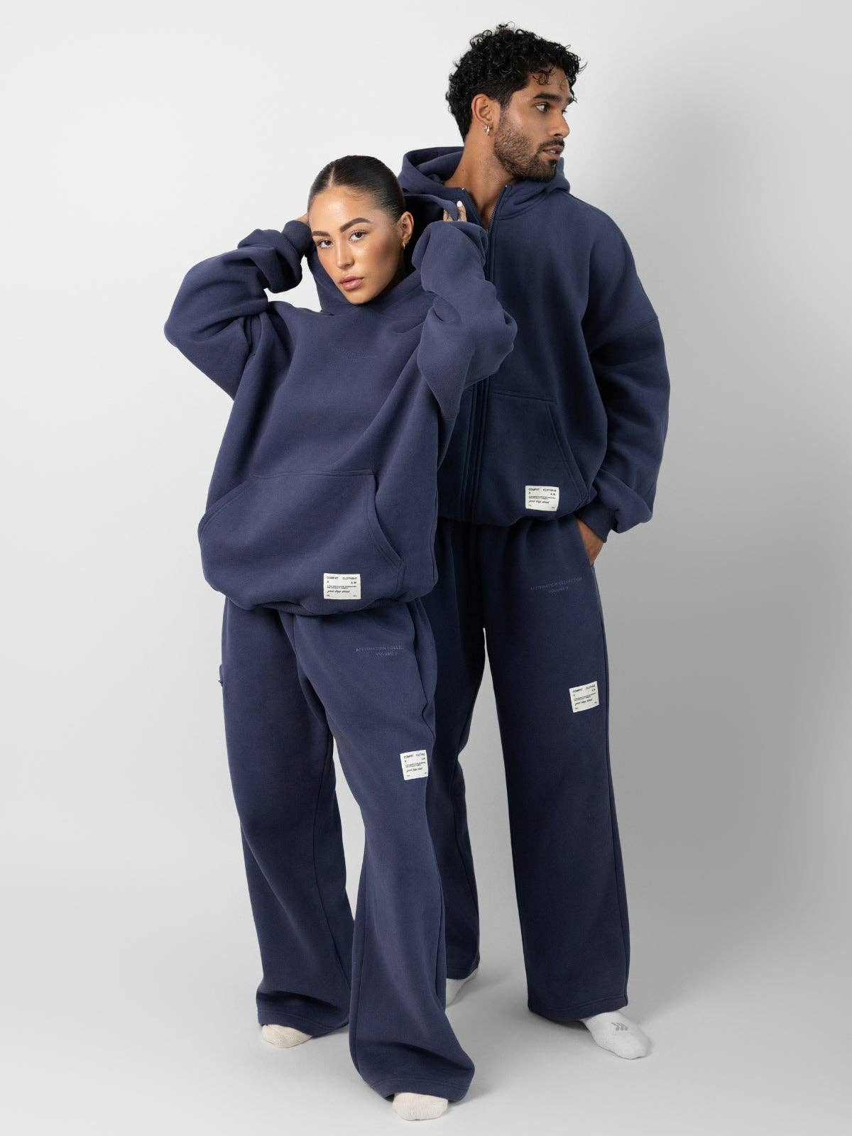 Comfrt | Affirmation Collection Sweatpants - Buttery Soft Straight-Leg Lounge Pants