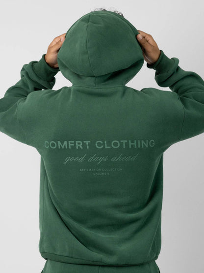 Comfrt | Affirmation Collection Hoodie - CloudTouch™ Heavyweight Oversized Fleece