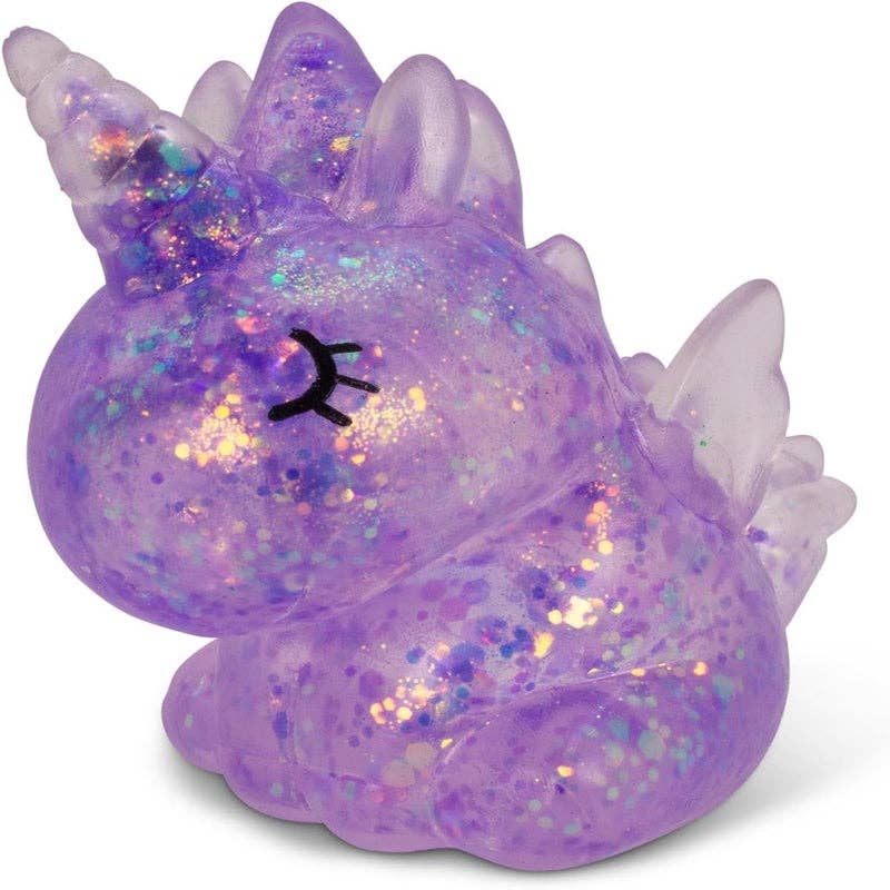 SCRUNCHEMS® Sugar Unicorn Squishy – Assorted Colors Sensory Fidget